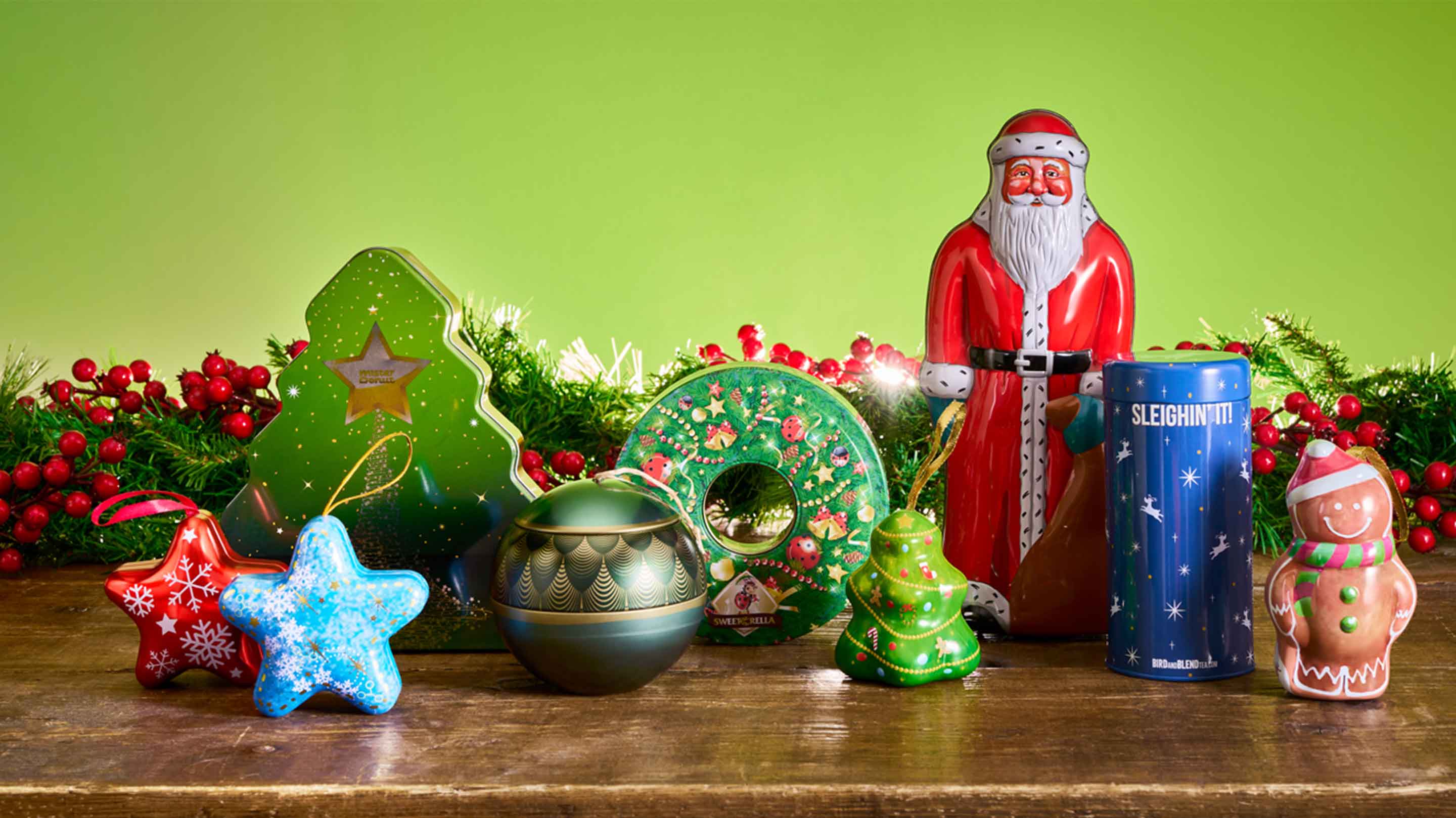 Envases navideños a medida