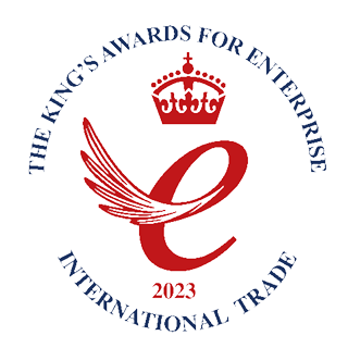 Logotipo de los King's Awards for Enterprise for International Trade 2023