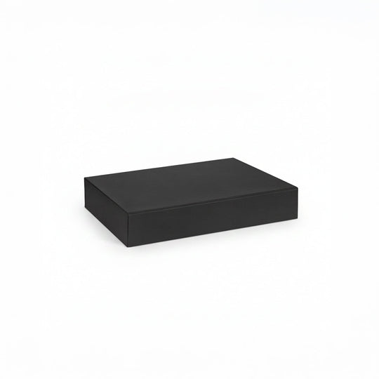 Flat-Pack A5 Magnetic Gift Boxes in Black & White - Tinware Direct