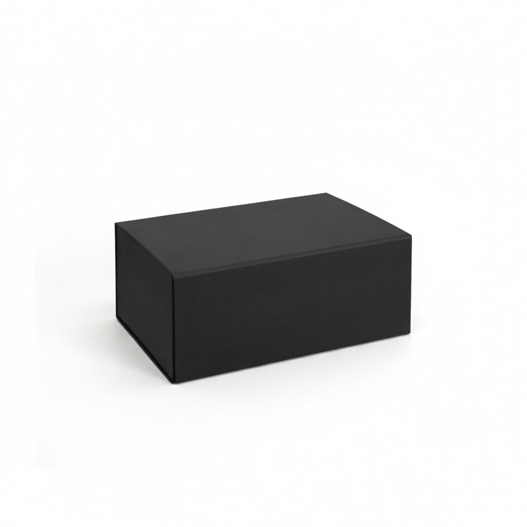 Flat-Pack A5 Magnetic Gift Boxes in Black & White - Tinware Direct