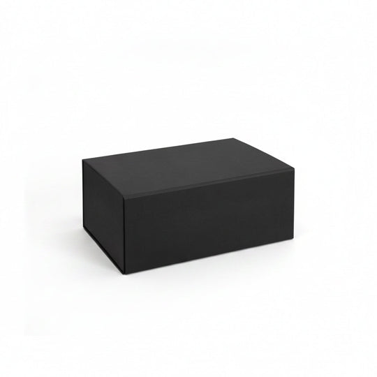 Flat-Pack A5 Magnetic Gift Boxes in Black & White - Tinware Direct