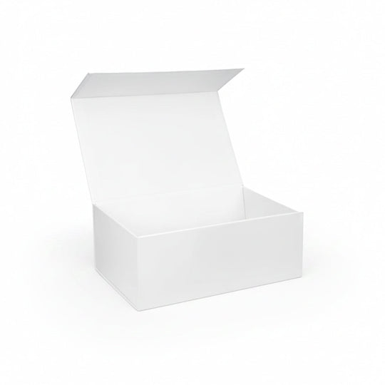 Flat-Pack A5 Magnetic Gift Boxes in Black & White - Tinware Direct