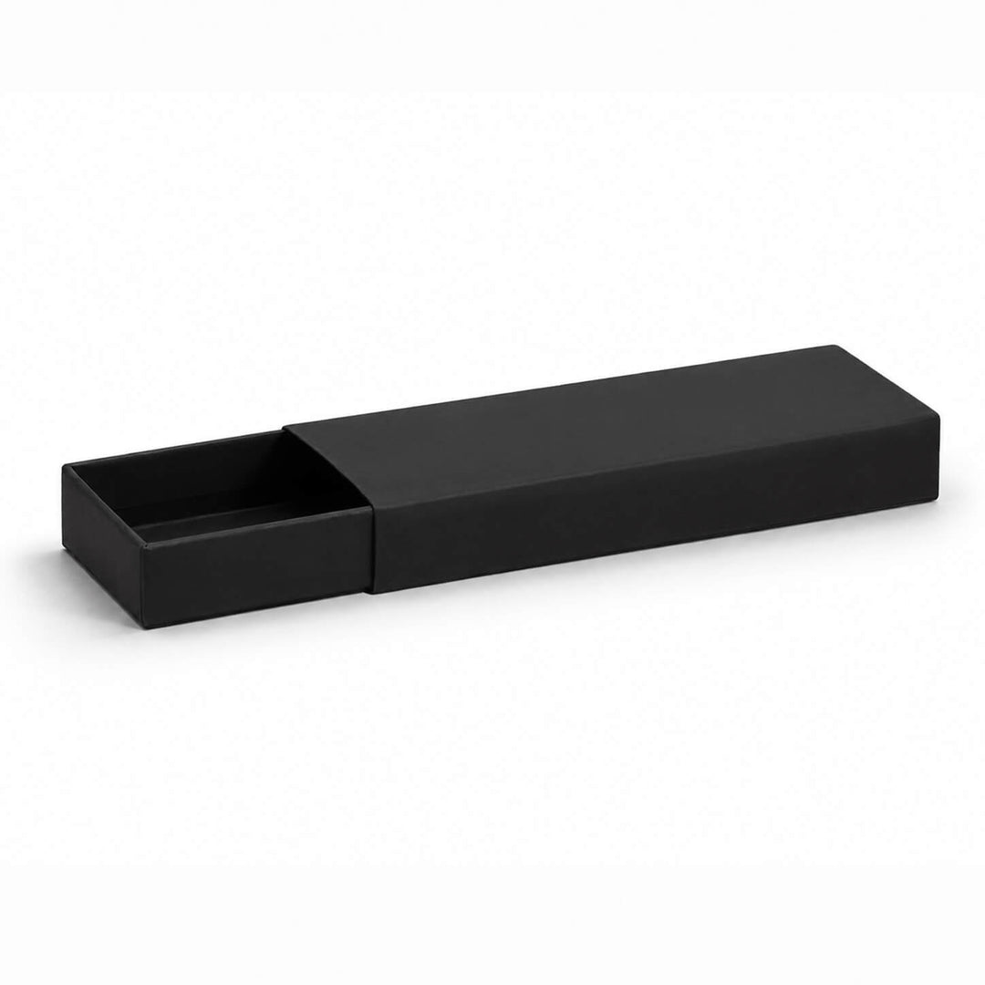 Cajas estilo caja de cerillas en negro y blanco