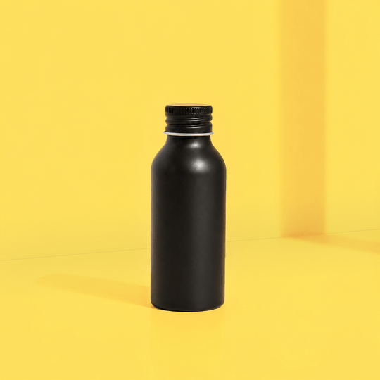 Edición limitada: Botellas de aluminio negro brillo | Acabado exclusivo