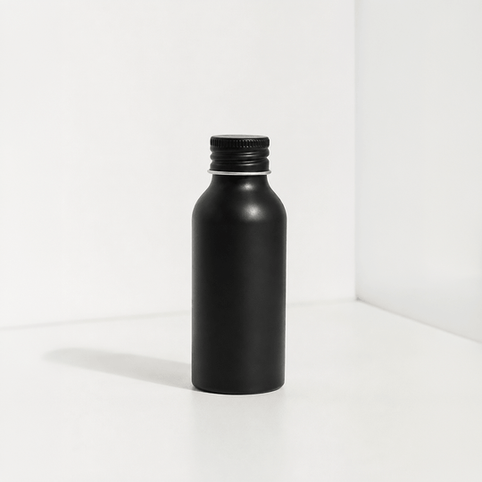 Edición limitada: Botellas de aluminio negro brillo | Acabado exclusivo