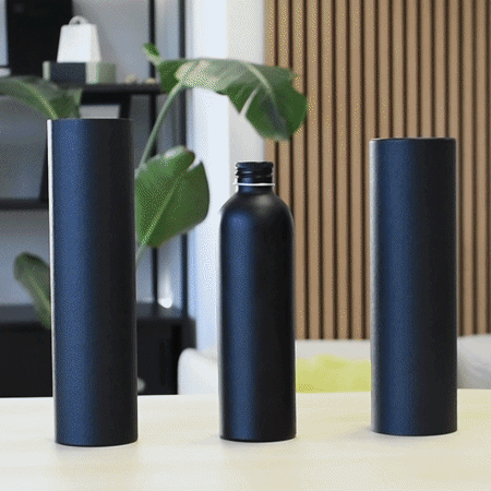 Botellas de Aluminio con Rosca y Cierre de Bomba o Spray