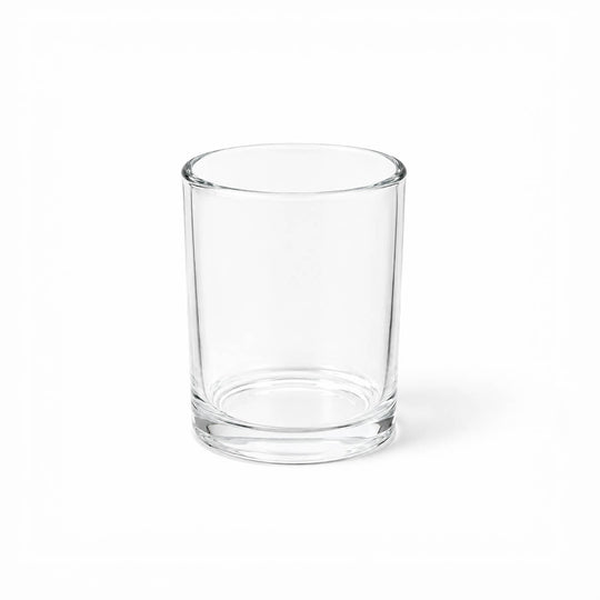 Glass Candle Jars (Clear & Black) - Tinware Direct