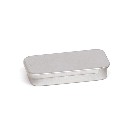 Caja de lata rectangular compacta con tapa deslizante pequeña - T4011