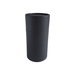 Tubo de cartón multiusos negro con tapa deslizante de 63 x 112 mm